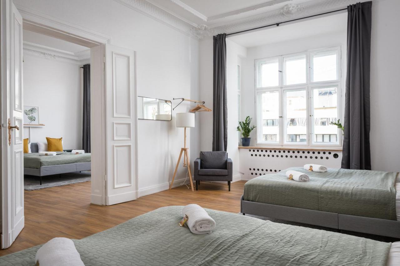 Riesiges Apartment Nahe Kudamm Sehr Schoner Altbau 123M2 Gross 12 Gaste Berlijn Buitenkant foto